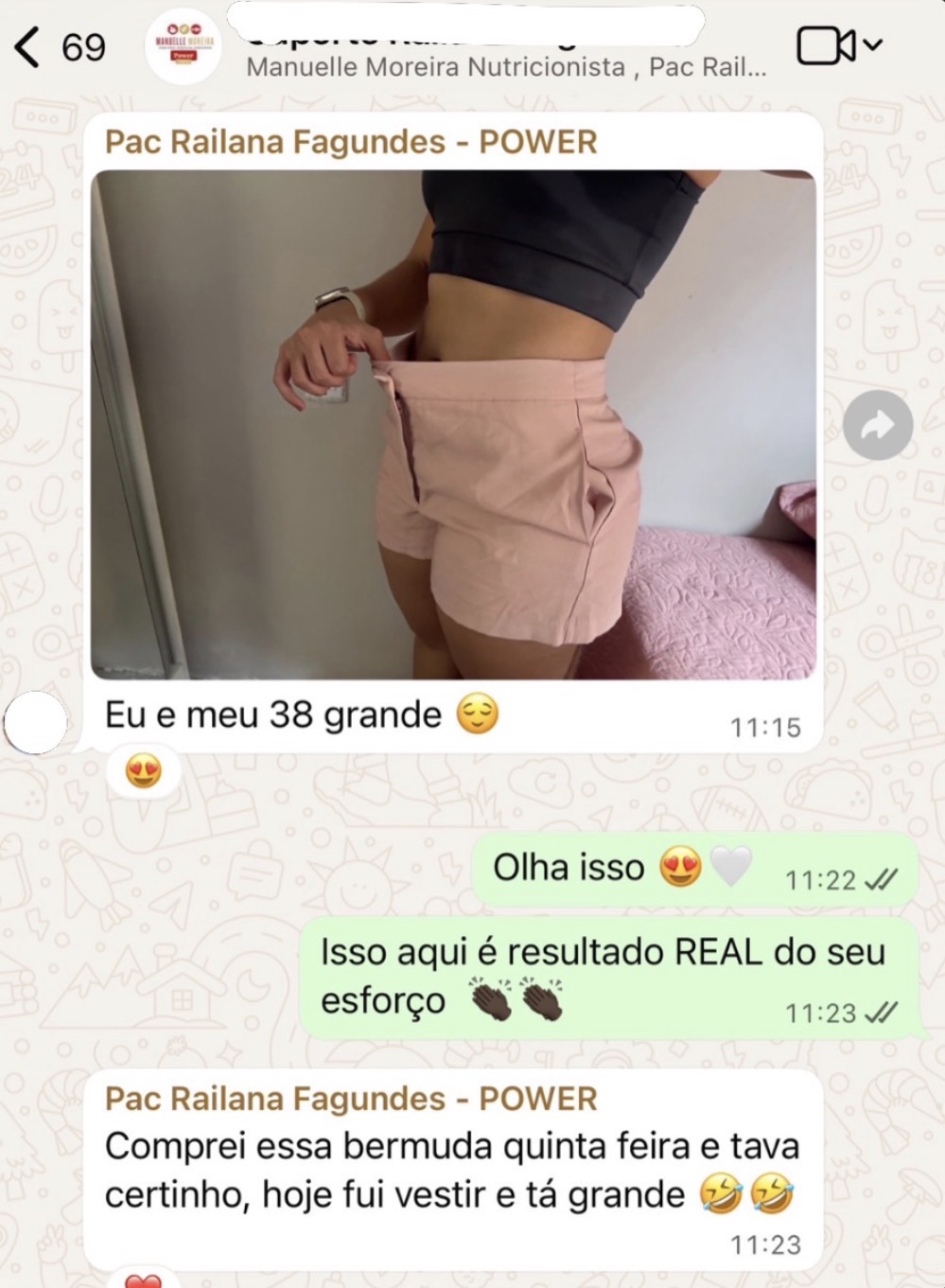Depoimento de paciente do Método POWER sobre resultado de emagrecimento